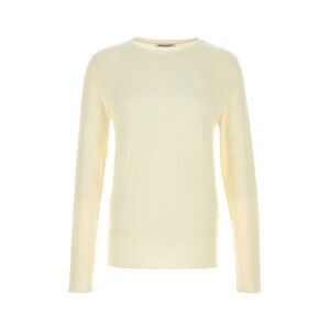 Our Legacy Men Cream Cotton Blend T-Shirt